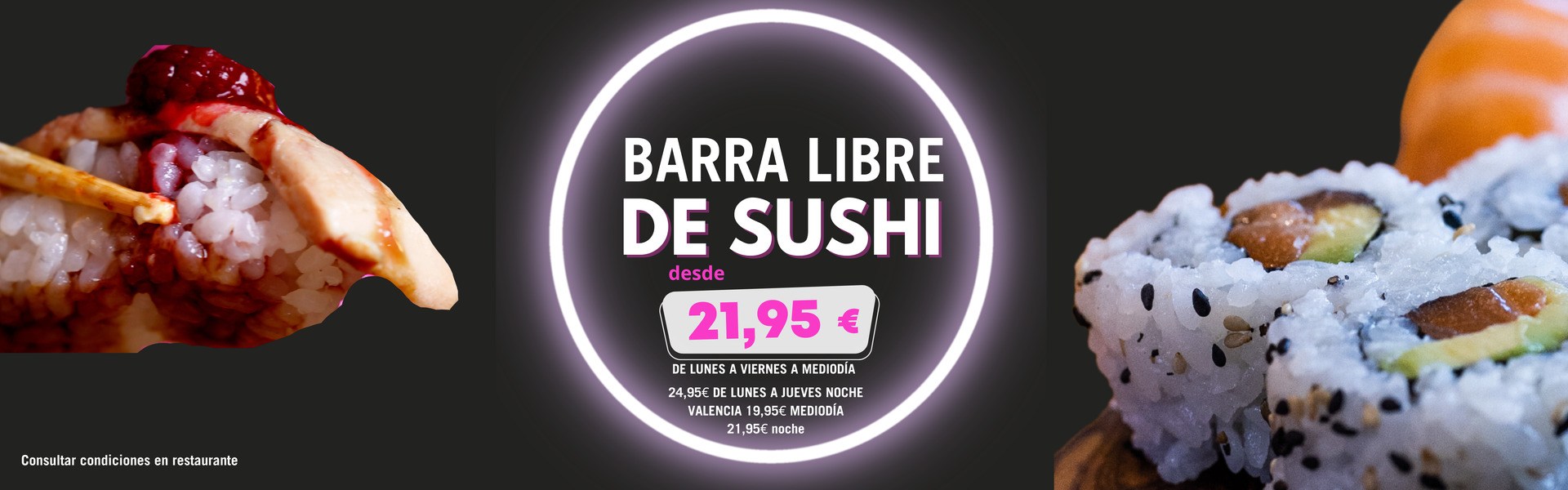 Barra libre de sushi 2